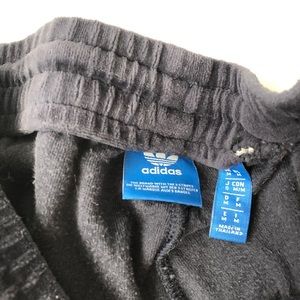 adidas Pants - Adidas navy blue velour track pants adidas Pants - Adidas navy blue velour track pants